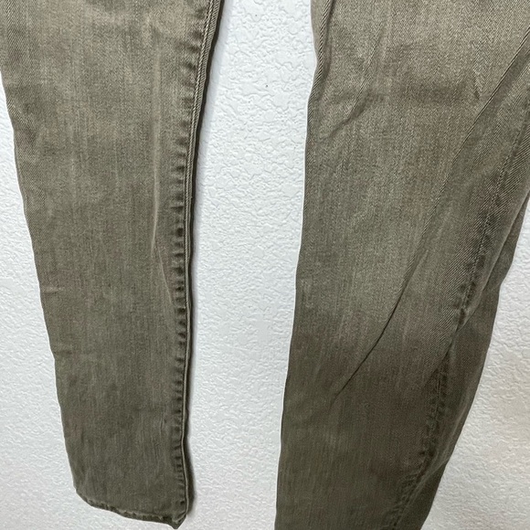 MOTHER jeans green sz 27 The Looker Sherwood Forest green - Picture 4 of 10